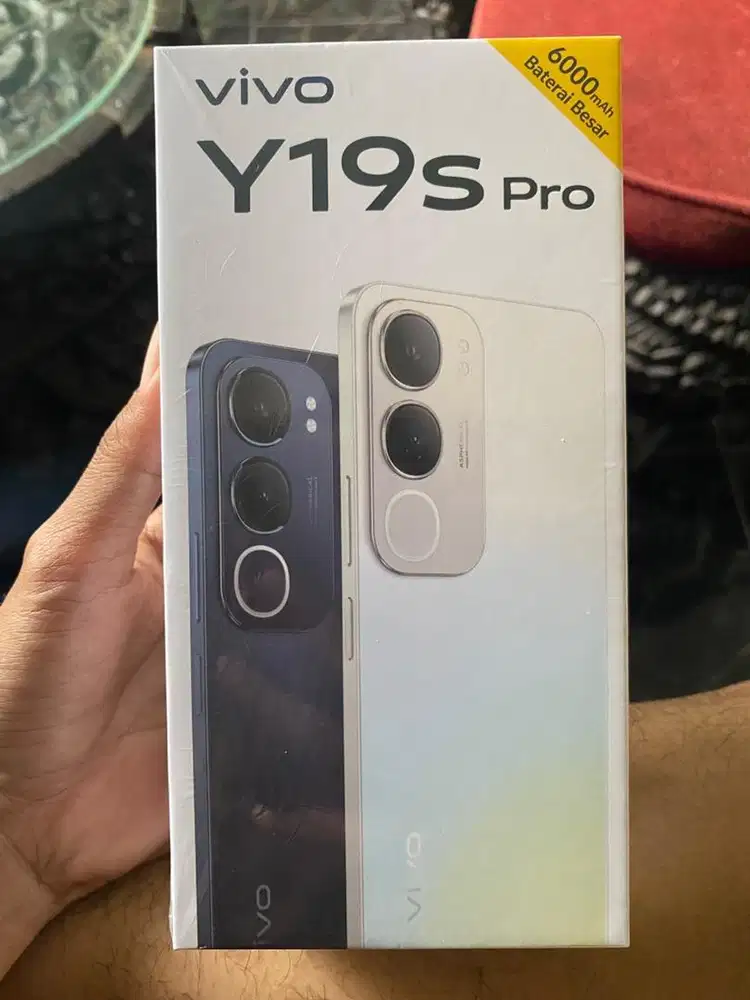 Vivo Y19S PRO Baru Segel Ram 4/128 GB Silver