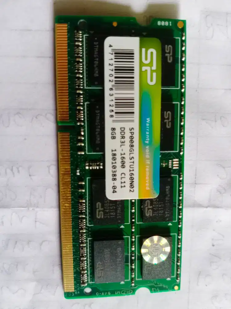 Soddim - Ram laptop ddr3l 8gb kondisi baru