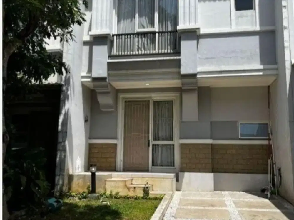 Disewa Cepat Rumah Semi Furnished Kamar 3+1 di Sevilla Park BSD