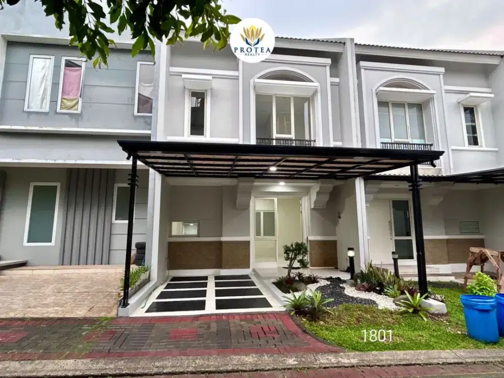 RUMAH DALAM CLUSTER SIAP HUNI DI BSD