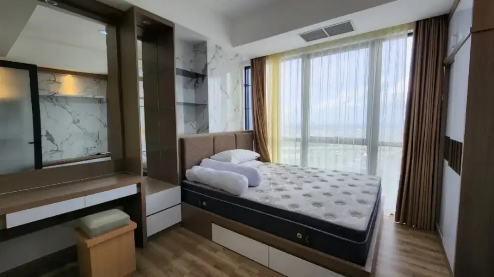 Sewa apartemen  the smith dekat binus setahun