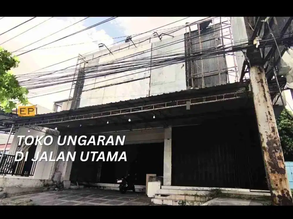 toko pinggir jalan raya ungaran semarang ! strategis area ramai !