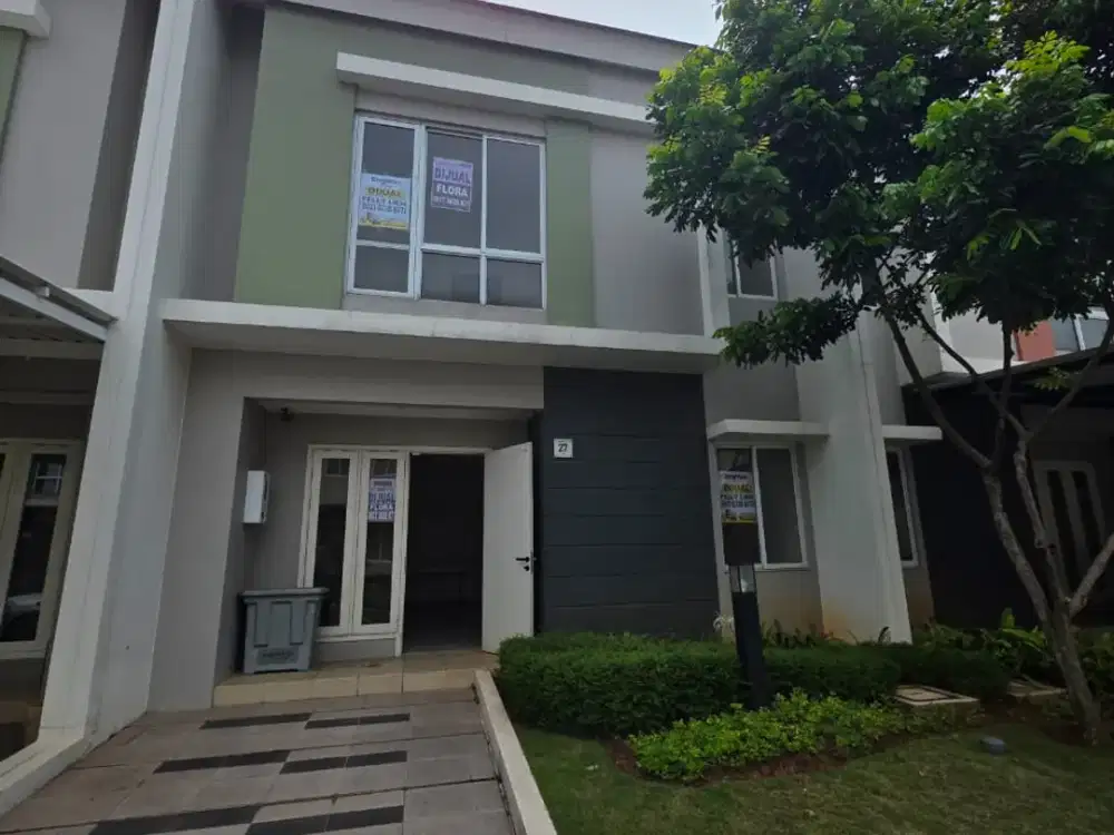 dijual cepat rumah cluster agnesi gading sepong, tangerang
