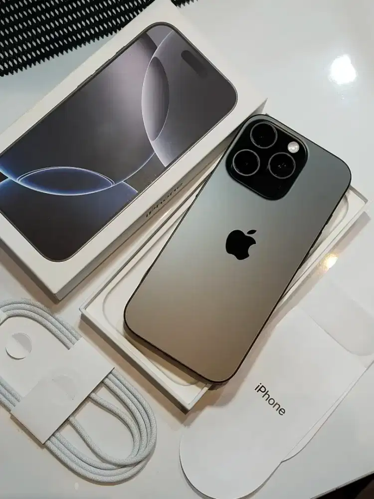 iPhone 16 Pro 256GB Blue Titanium BEA CUKAI ALL OPERATOR