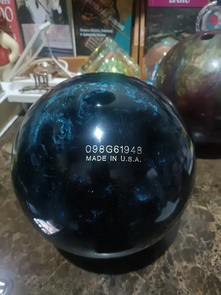 Blue Pearl Urethane Hammer 
Bowling ball