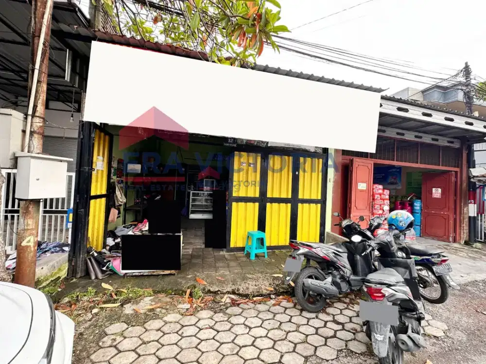 Ruko Pojok Jalan Ramai Kasin Lokasi Strategis Dekat Alun-Alun & Pasar Besar