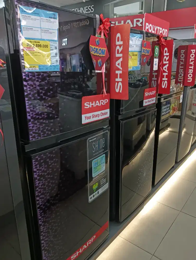 Promo Cicilan Kulkas Sharp