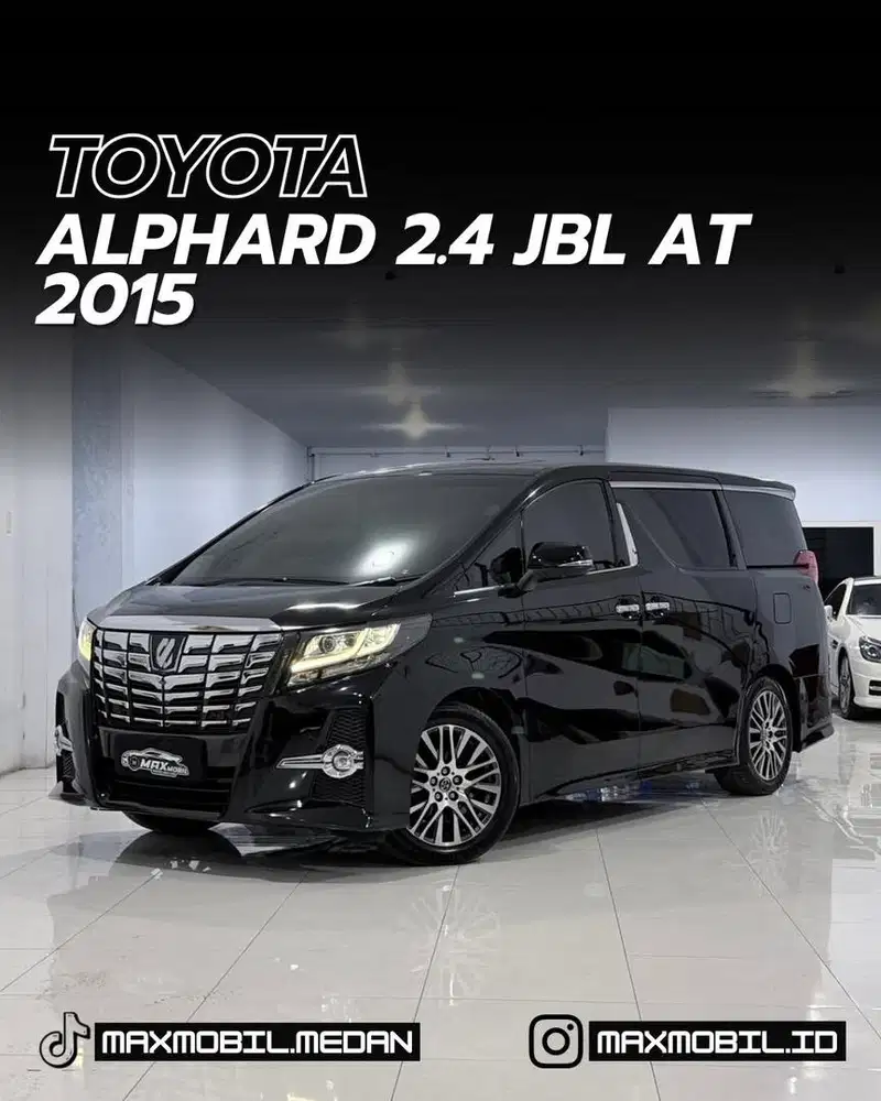 [ODO 85RB‼️] TOYOTA ALPHARD 2.4 SC JBL AT 2015 pemakaian 2016