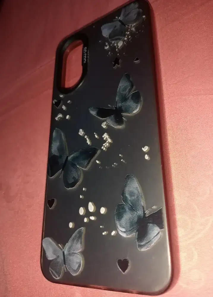 Casing Hp Kupu Kupu untuk Oppo A17