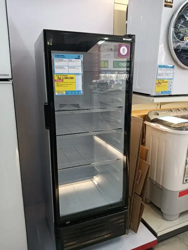 Promo Cicilan Freezer Sharp