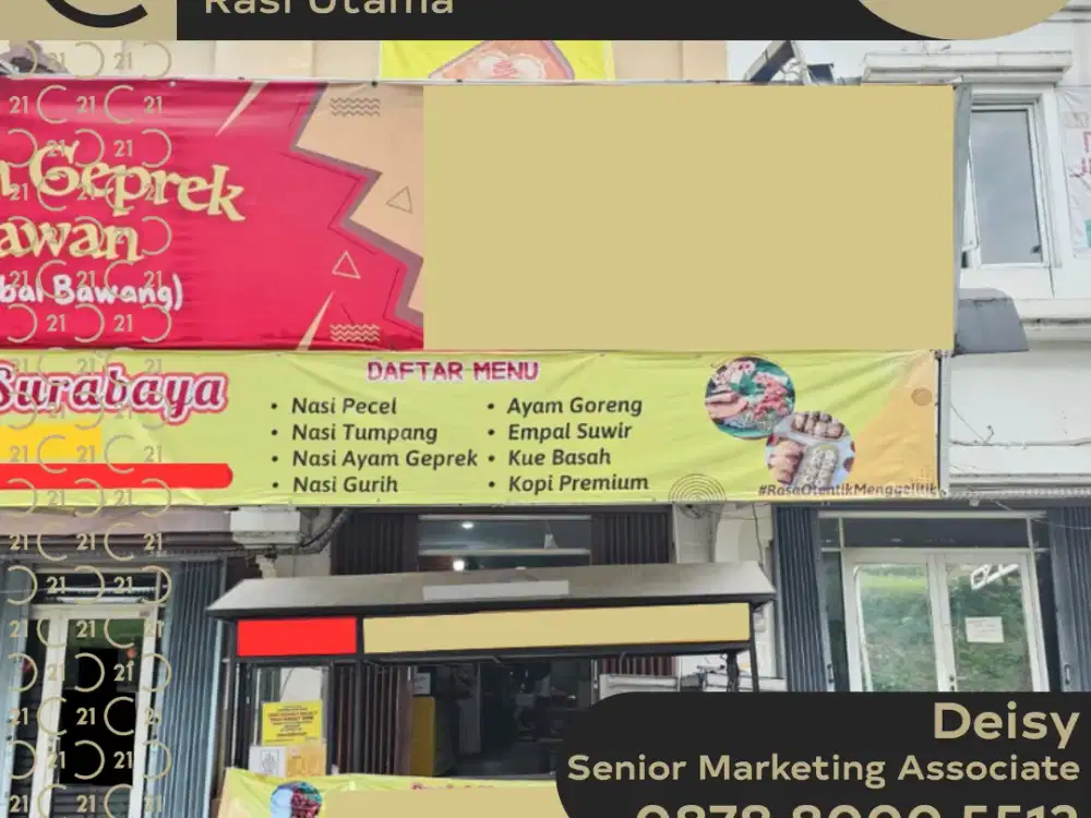 DISEWAKAN RUKO 2 LANTAI DI KOTA WISATA CIBUBUR