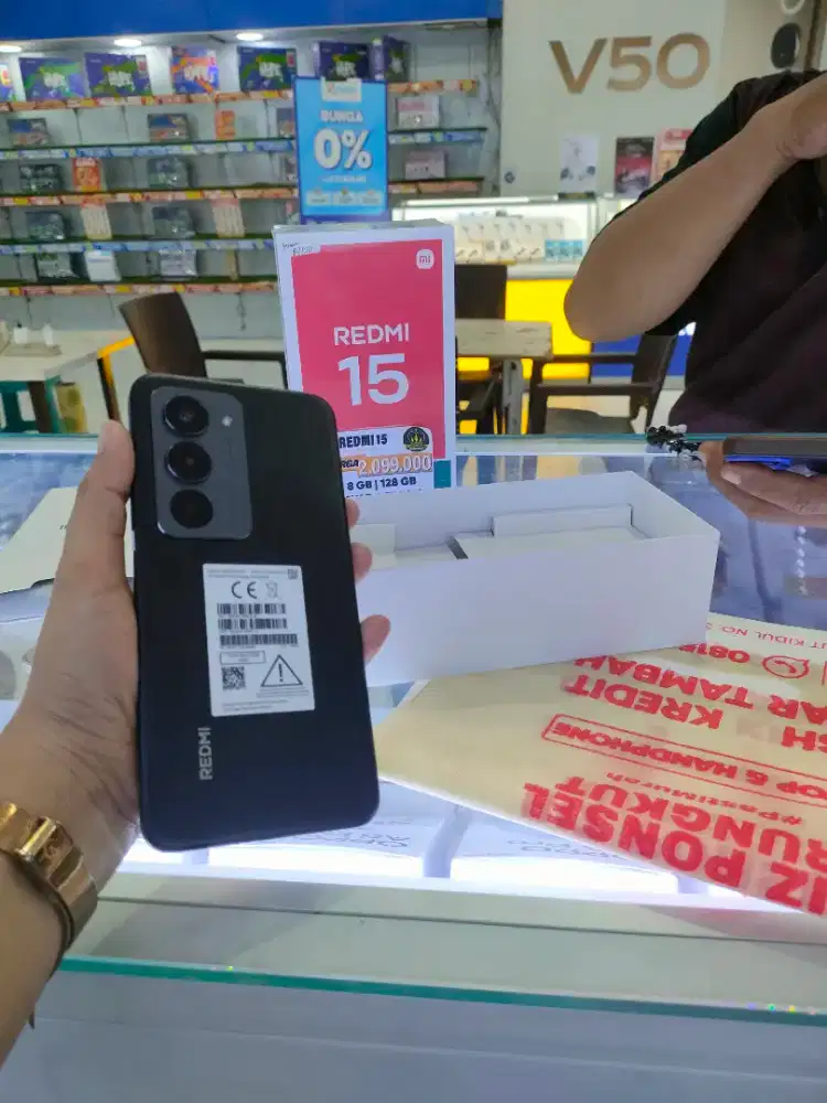 Redmi 15 dengan batree besear ram besar