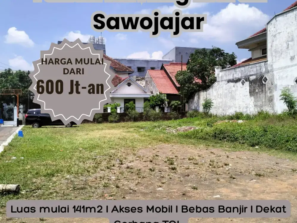 Ranugrati Dijual Tanah Malang 4,5 juta per meter