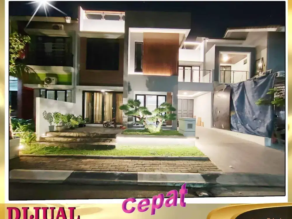 DIJUAL RUMAH 2½ Lantai di Graha Raya Bintaro - Tangerang Selatan - FN