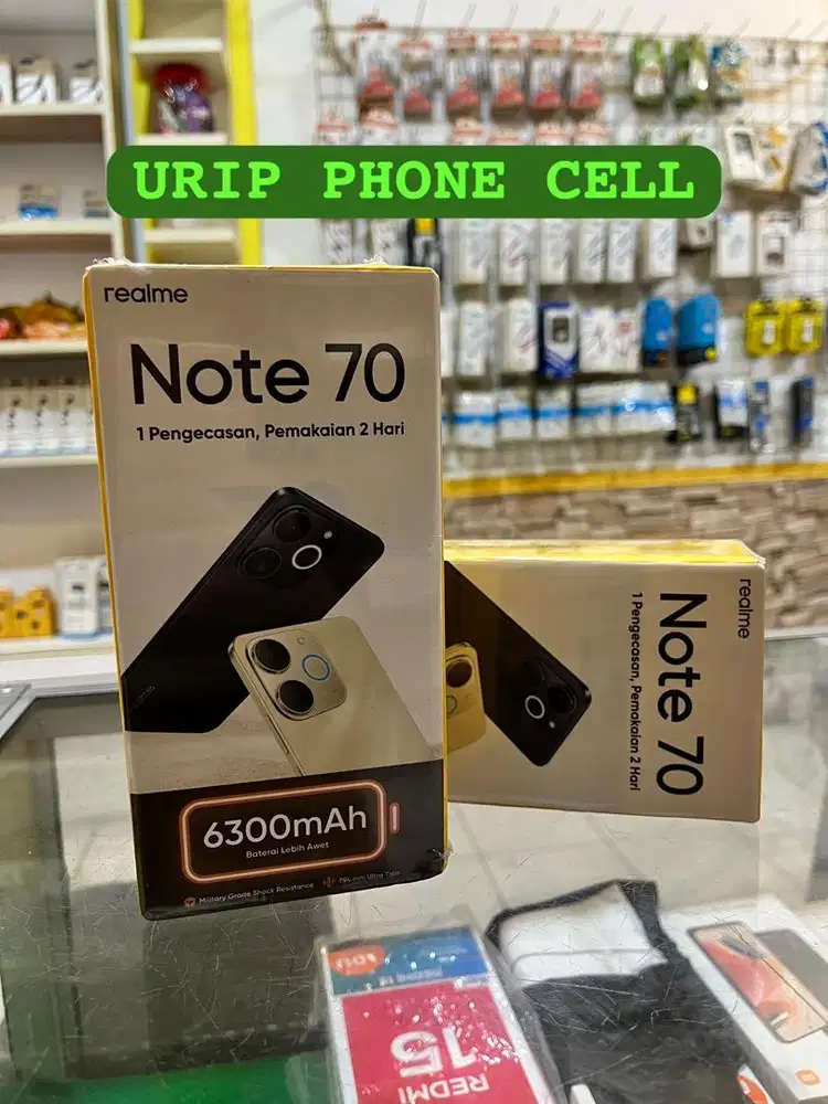Realme Note 70 4/64 Promo+ bonus cash & credit garansi resmi