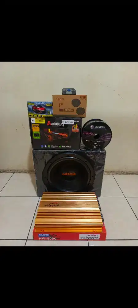 Paket TV andorid kumplit sama audio nya udah sama passang