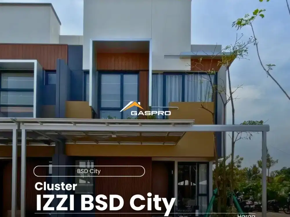 FREE PROMO Rumah 5 Jutaan Cicilan Termurah IZZI SINARMASLAND Pusat BSD City