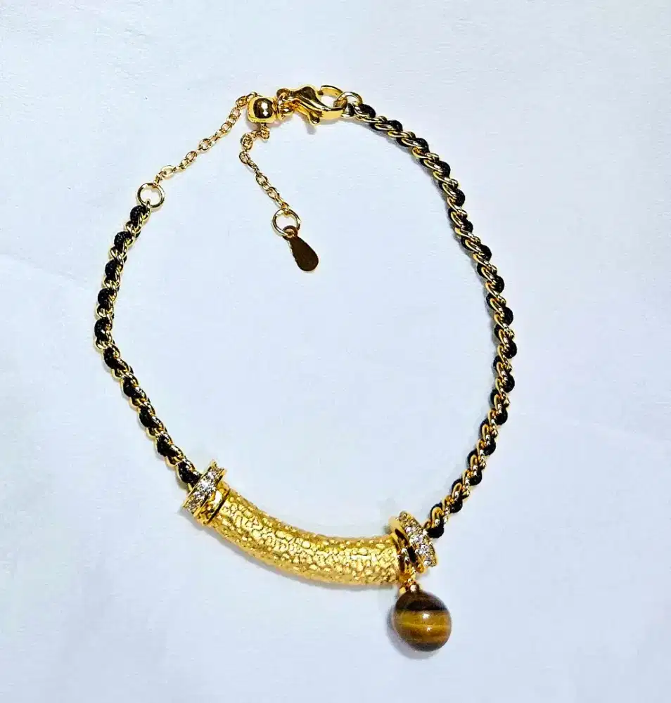 GELANG REDLINE BURMA MIX TIGER EYE