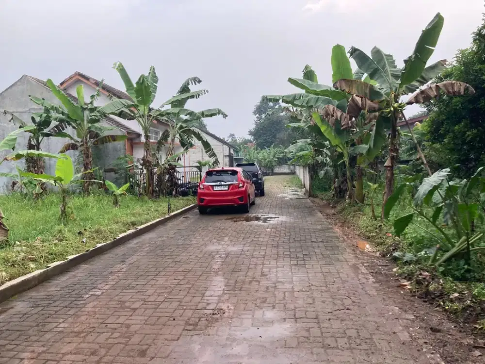 Tanah Cluster Siap Bangun - 10 Menit Calon Tol Bojong Gede