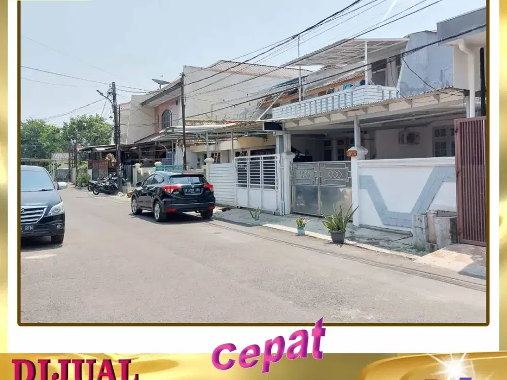 DIJUAL Rumah 1,5 Lantai di Kalideres Permai Jakarta Barat - AP