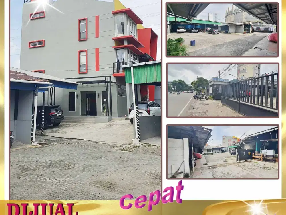 DIJUAL CEPAT TANAH 1310 m2 di Kyai Tapa  Grogol - Jakarta Barat - LS