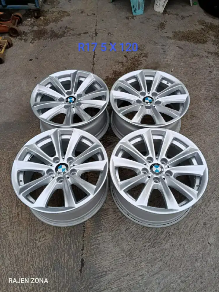 OEM BMW SERI 5 F10 R17 pcd 5 x 120 lebar 8 off 30