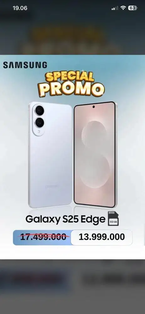 SPECIAL PRICE S25 EDGE