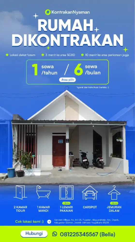 *DISEWAKAN TANPA PERANTARA*