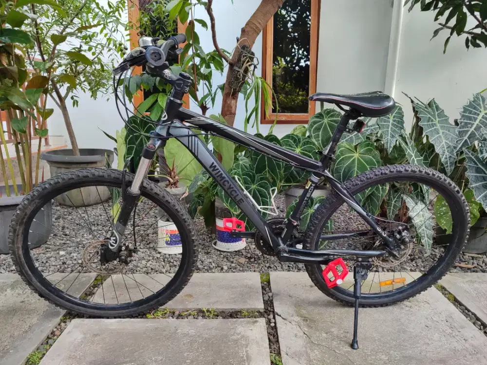 Sepeda MTB wimcycle roadtech 3 alloy ring 26 BEKAS