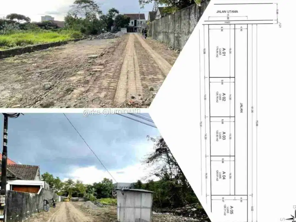 tanah kavling sangat strategis jalan Kaliurang KM 6