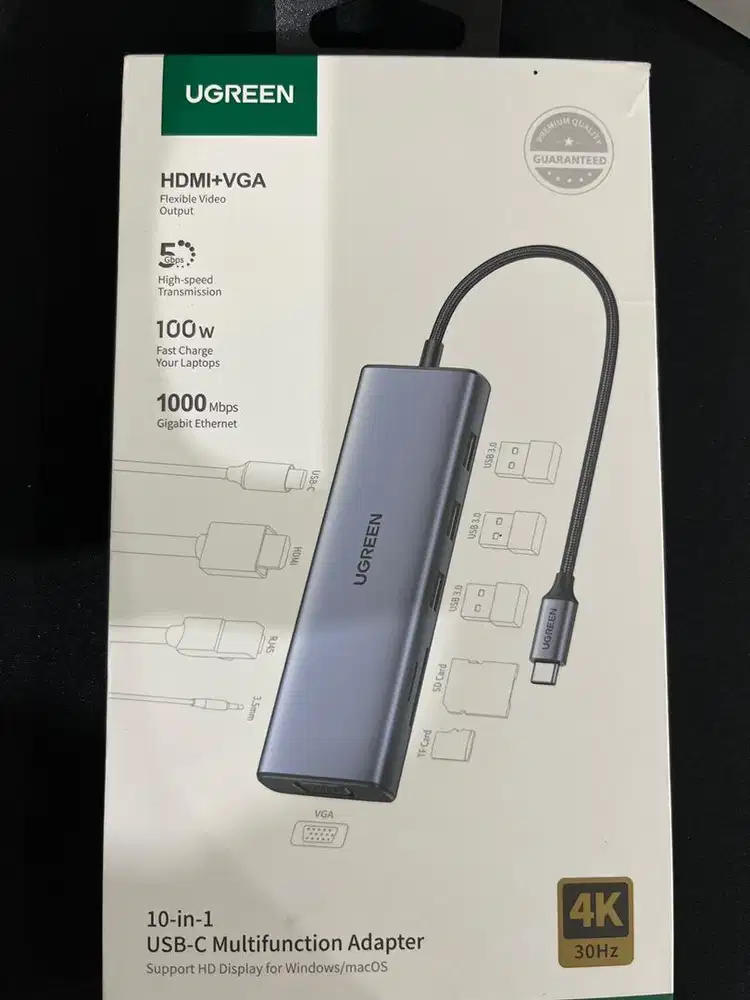 10 in 1 USB C Multifunction Adapter