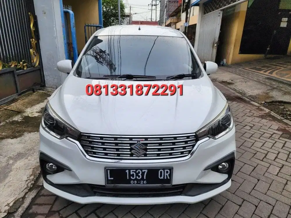 SUZUKI NEW ERTIGA 1.5 GL MATIC FACELIFT 2021 PUTIH SURABAYA