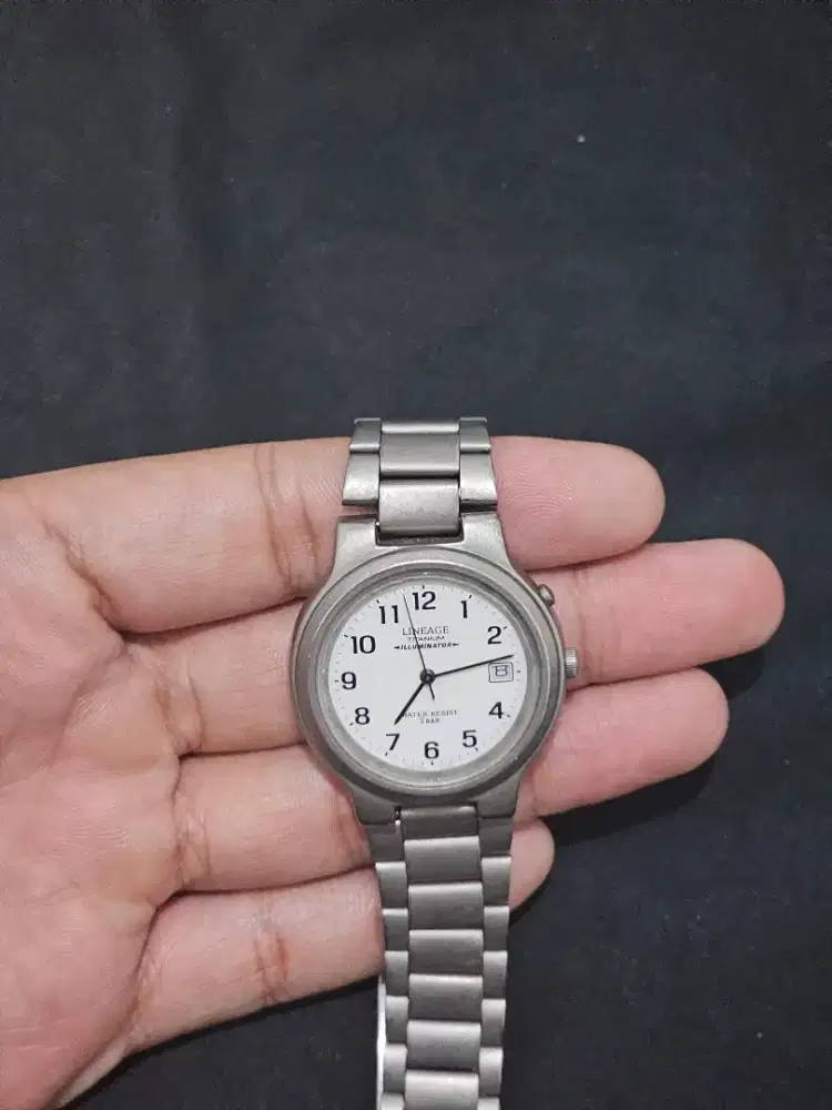 CASIO LINEAGE TITANIUM ILLUMINATOR. RARE VINTAGE JDM