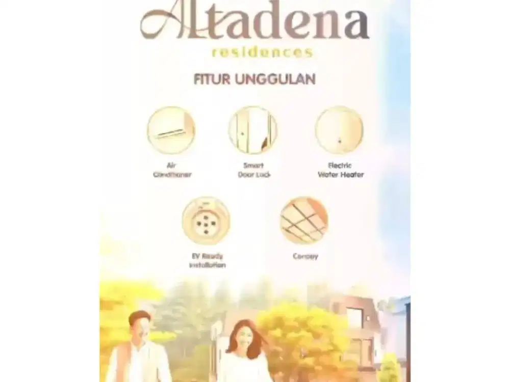 Dekat BSD! Cluster Altadena Mulai 3,5 M-an – Unit Terbatas Gading Serpong
