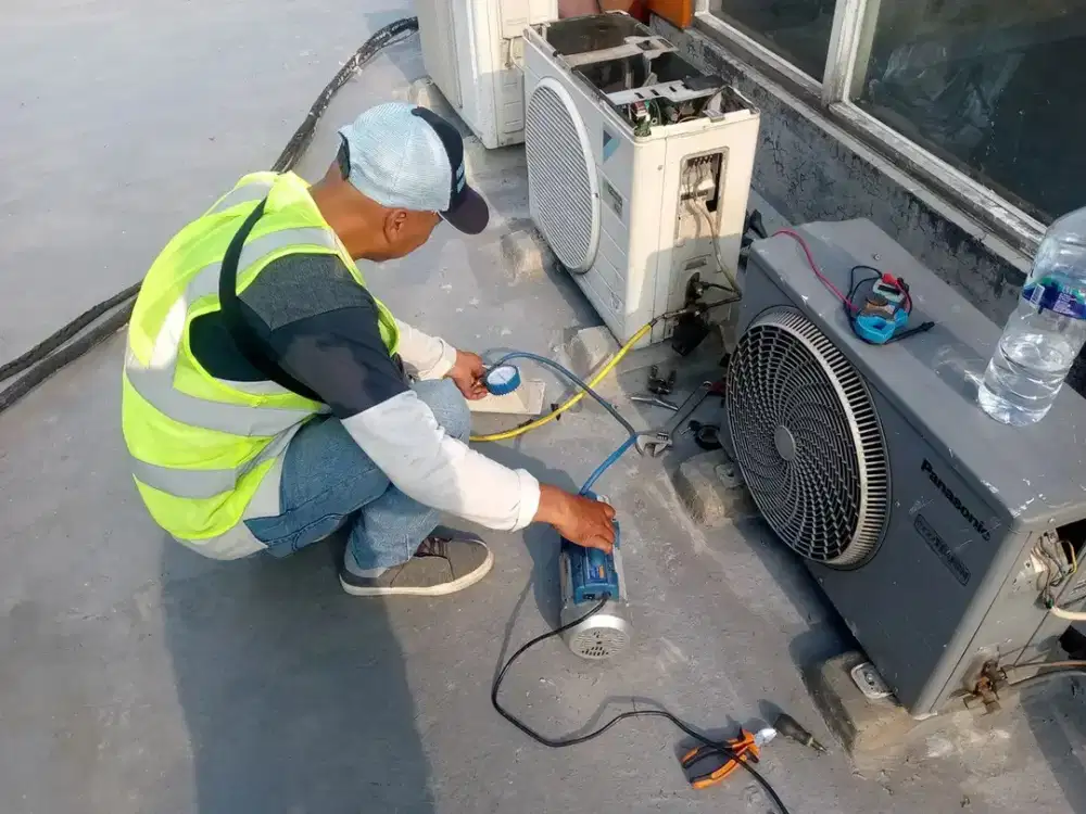 PASANG AC SERVIS AC DLL