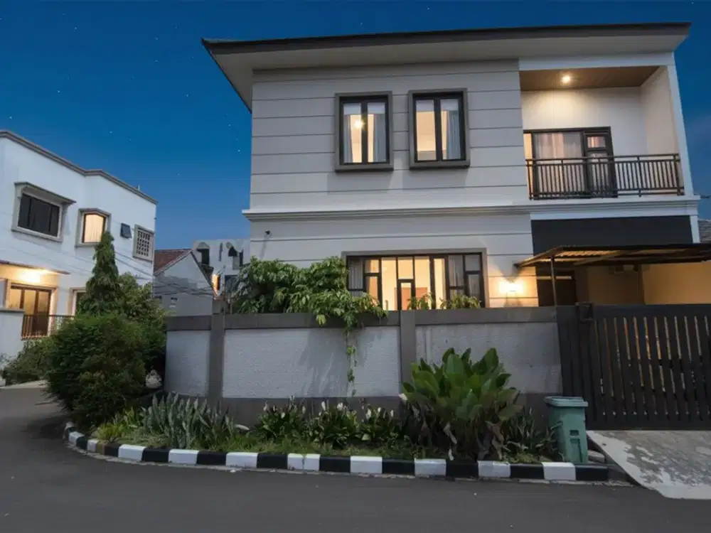 DIJUAL CEPAT RUMAH EXCLUSIVE 2 LANTAI FURNISHED HARGA NEGO BOGOR BO166