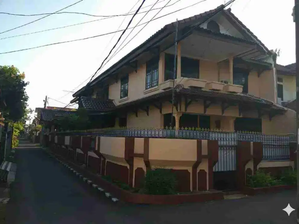 Dijual Rumah hook 2 lahtai di KAV DKI
 Kel. Pondok Kelapa, Kec. Duren Sawit. Jakarta Timur