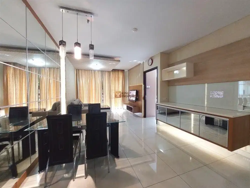 Disewakan Apartement Central Park Residences 3BR+1 Luas 127m2 Furnished Interior Siap Huni, Hanya Jalan Kaki Ke Mall Central Park Di Tanjung Duren