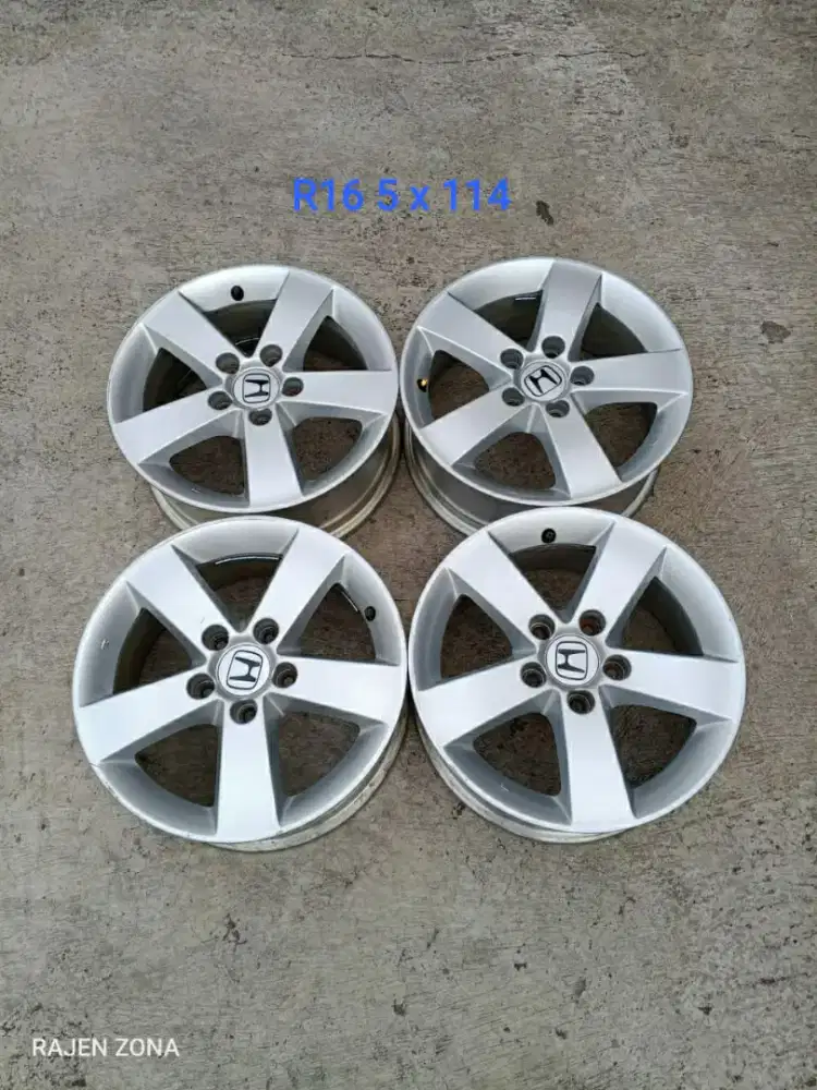 OEM HONDA CIVIC FD1 R16 pcd 5 x 114 lebar 6,5 offset 45