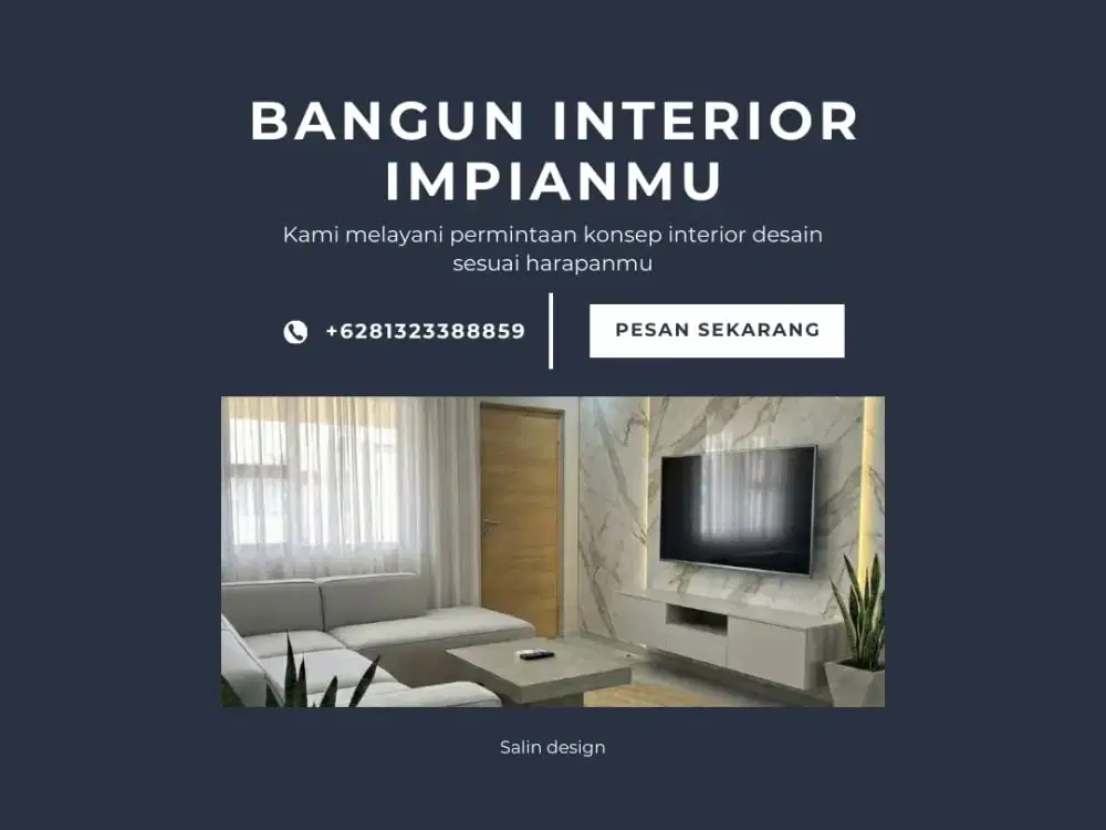 Interior Backdrop TV Premium Tangerang – Multipleks HPL