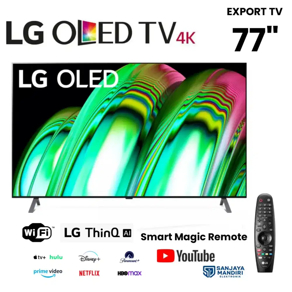 TERMURAH! LG OLED 4K TV 77 Inch LG 77 Inch Class  4K OLED  TV web OS22