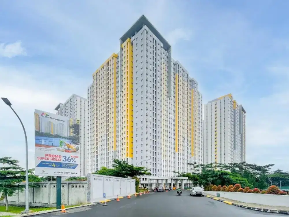 JUAL RUGI BANTING HARGA Apartemen Studio Furnished Siap Huni