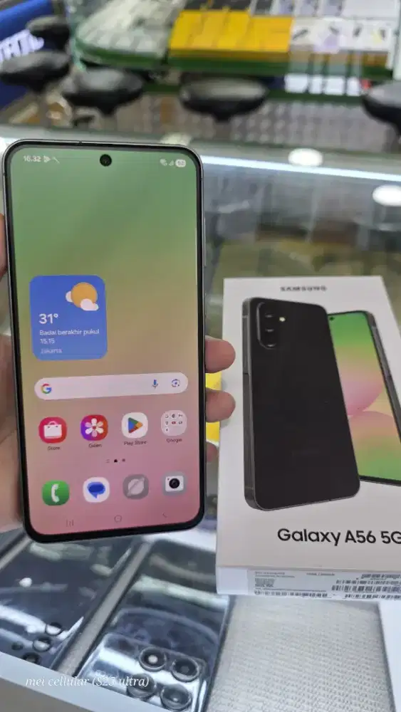 Samsung galaxy A56 ram 12gb/256gb 5G second like new open box bisa TT