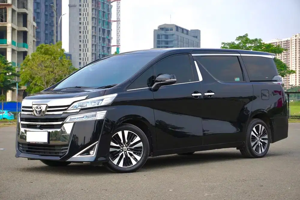 Toyota Vellfire 2.5 G Facelift CBU ATPM 2019 Hitam Year End Promo