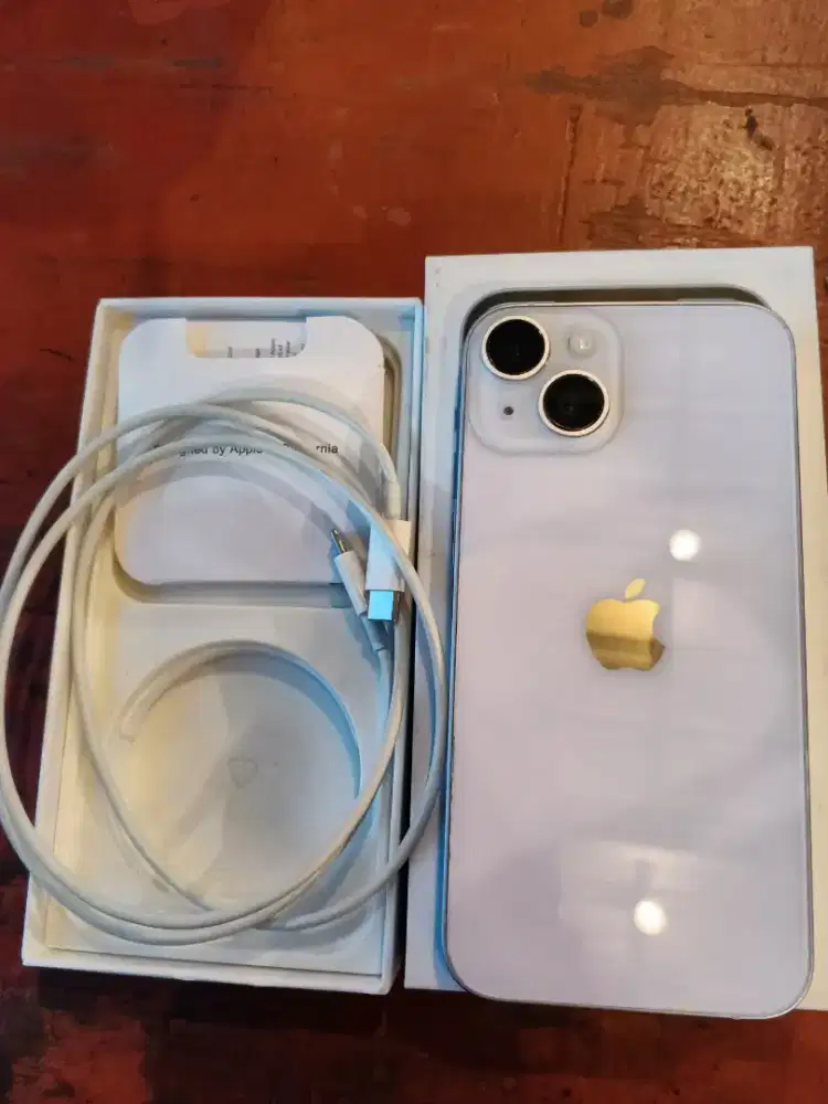iphone 14 ungu 128 inter fullset likenew