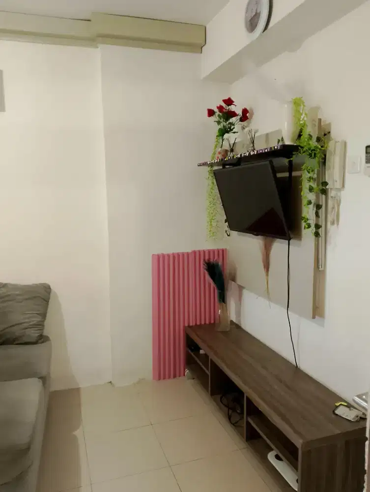 Jual Apartemen Dua Kamar Furnishe di Bassura City 450 JT SHMRS