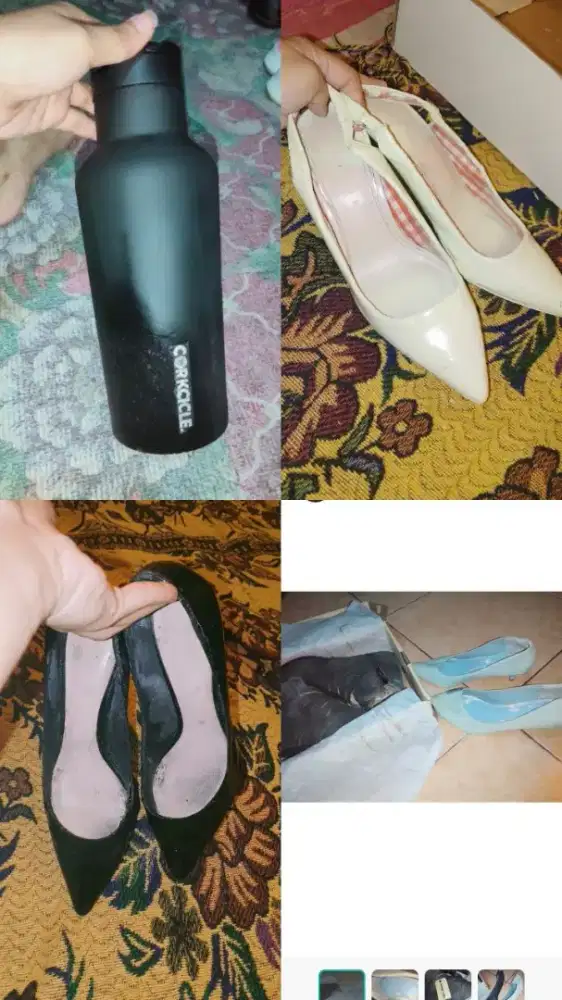 Heels ZARA heels Charles and Keith Tumbler corkcicle