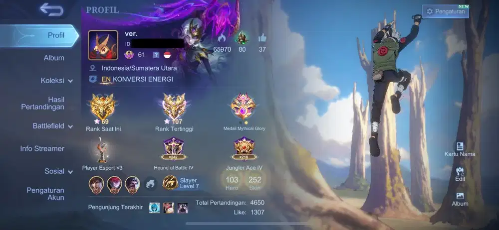 Akun Mobile Legends