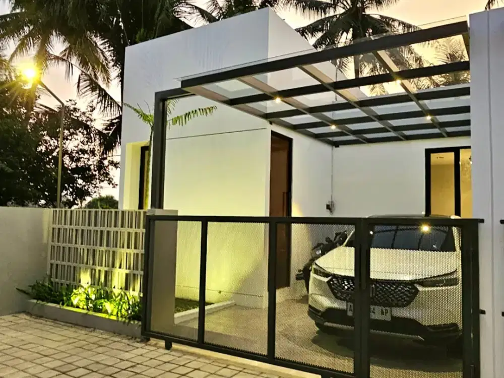 RUMAH CANTIK 1 LANTAI MODERN MINIMALIS JALAN KALIURANG KM 10 TARAMAN SLEMAN
