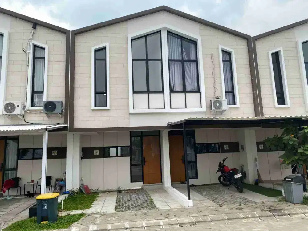 Sewa Rumah Ada AC cluster wimbledon Jababeka Cikarang